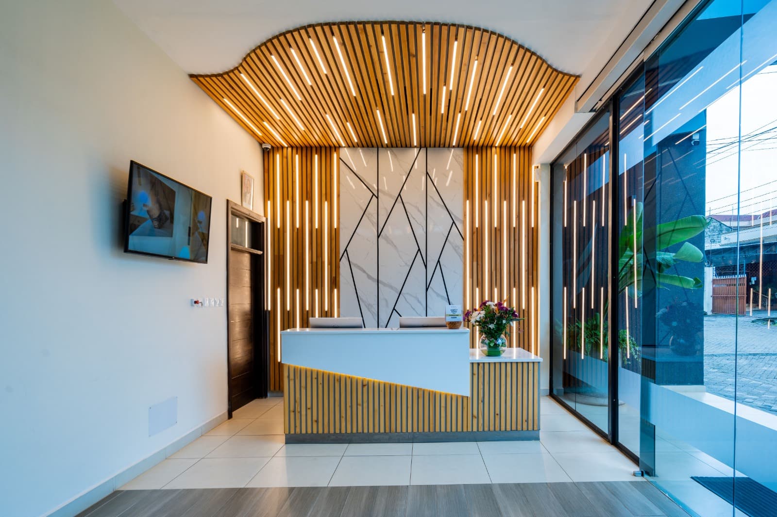 Modern Reception Area